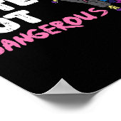 Karate Ninja Unicorn Niedlich Dangerous Martial Ar Poster (Ecke)