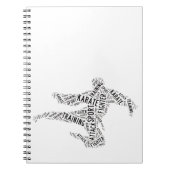 Karate Notizblock (Vorderseite)