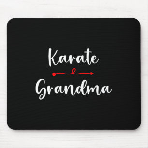 Karate Oma Karate Sport Lover Mütter Day Mousepad