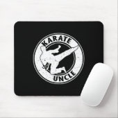 Karate Onkel Karate Kämpfer Onkel Karate Mousepad (Mit Mouse)