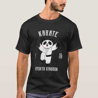 Karate-Panda mit Gürtel Karate Japanisch Mial T-Shirt