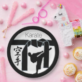 Karate Pappteller (Party)