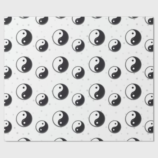 Karate Pattern Geschenkpapier (Flach)