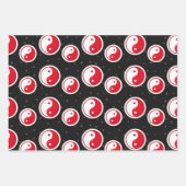 Karate Pattern Geschenkpapier Set (Vorderseite)