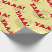 Karate Pattern Wrapping Paper Geschenkpapier (Ecke)