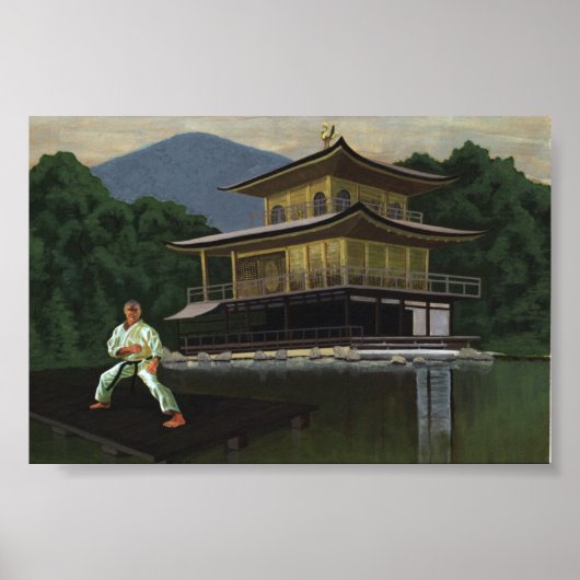 Karate Pavillion Poster (Vorne)