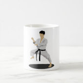 Karate Pose Tasse (Mittel)