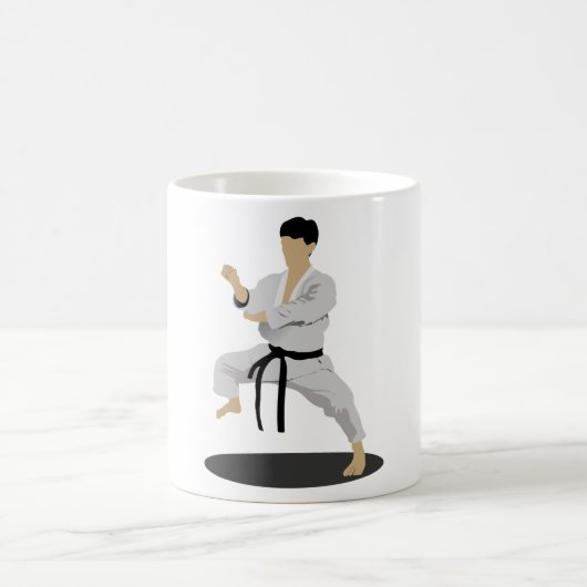 Karate Pose Tasse (Mittel)