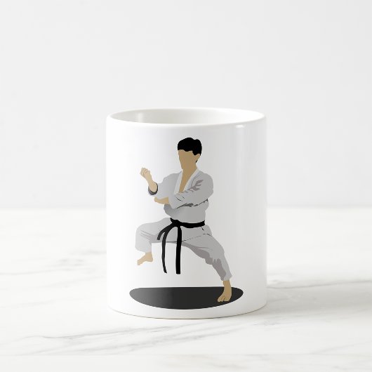 Karate Pose Tasse