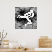 Karate Poster (Küche)