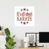 KARATE POSTER (Heimbüro)