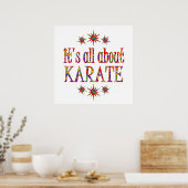 KARATE POSTER (Küche)