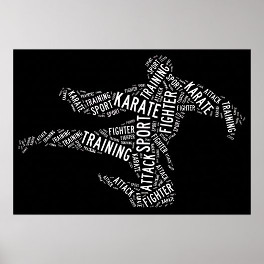 Karate Poster (Vorne)