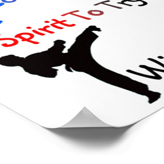 Karate Poster (Ecke)