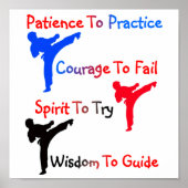 Karate Poster (Vorne)