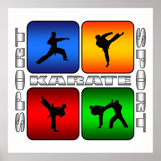 Karate Poster (Vorne)