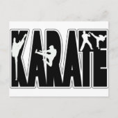 KARATE POSTKARTE (Vorderseite)