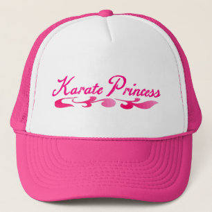 Karate-Prinzessin Swirl Hat Girls Gift Truckerkappe