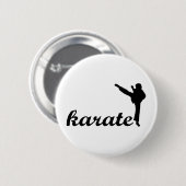 Karate-Produkte! Button (Vorne & Hinten)