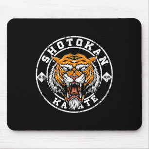 Karate Retro Shotokan Vintage Geschenk Karate Fan Mousepad