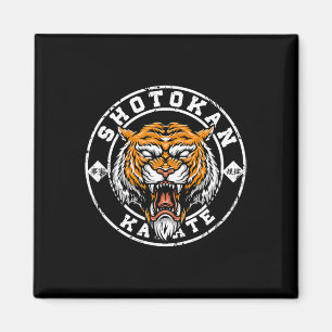 Karate Retro Shotokan Vintager Geschenkfan Karate Magnet