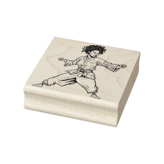 Karate Rubber Briefmarke Gummistempel (Stempel)
