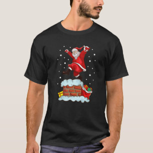 Karate Santa Claus Christmas Kung Fu Taekwondo MIX T-Shirt