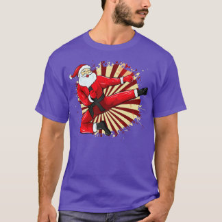 Karate Santa Martial Arts Frohe Weihnachten T-Shirt