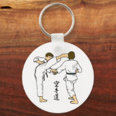Karate Schlüsselanhänger (Vorderseite)