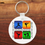 Karate Schlüsselanhänger (Vorderseite)