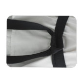Karate-Schwarzriemen Magnet (Horizontal)