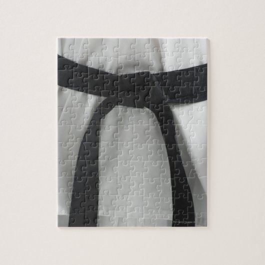 Karate-Schwarzriemen Puzzle (Vertikal)