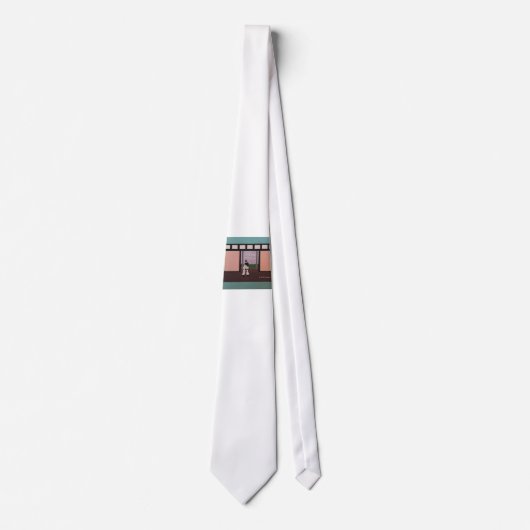 KARATE SCOTTIE KRAWATTE (Vorderseite)