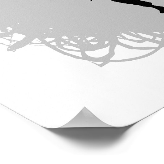 Karate Scribble Style Poster (Ecke)