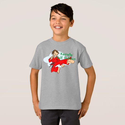 Karate Self Defense T - Shirt (Vorne ganz)
