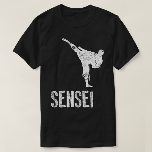 Karate Sensei Cool Martial Arts Gift T-Shirt (Design vorne)