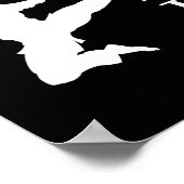 Karate Shirt Poster (Ecke)