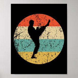 Karate Shirt - Vintage Retro Martial Arts Poster