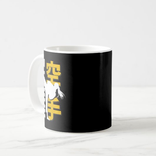 Karate Shirts Martial Arts - Mädchen Kaffeetasse (Vorderseite Links)