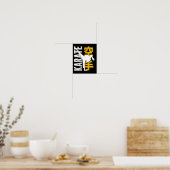 Karate Shirts Martial Arts - Mädchen Poster (Küche)