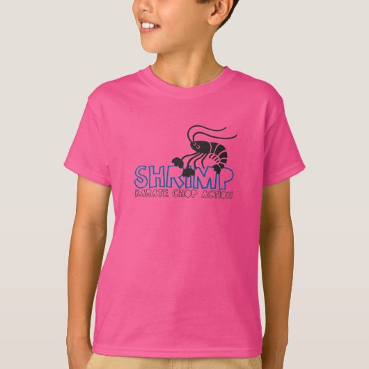 Karate Shrimp T-Shirt (Vorderseite)