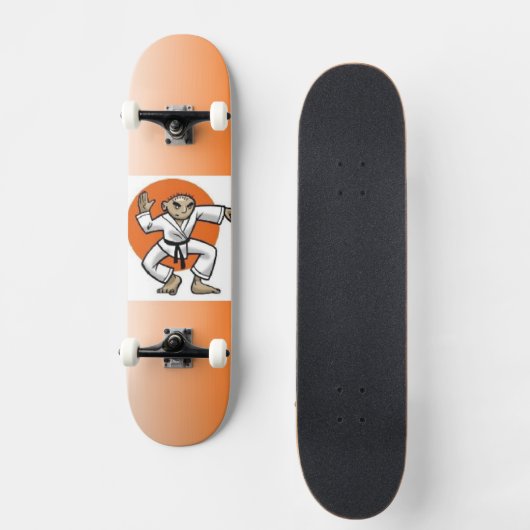 Karate Skateboard (Vorderseite)