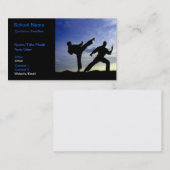 Karate Sky Visitenkarte (Vorne/Hinten)