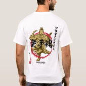Karate Spirit Goju Busaganashi (Licht) T-Shirt (Rückseite)