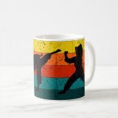 Karate Sports Action - Martial Arts Kaffeetasse (VorderseiteRechts)