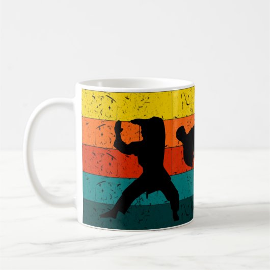 Karate Sports Action - Martial Arts Kaffeetasse (Links)