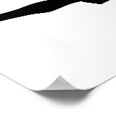 Karate-Sprungkick Poster (Ecke)