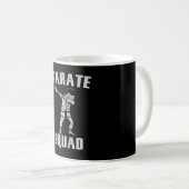 Karate Squad Dabbing Boy Funny Dab Geschenk Kaffeetasse (VorderseiteRechts)