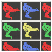 Karate Stoff (Nahaufnahme)