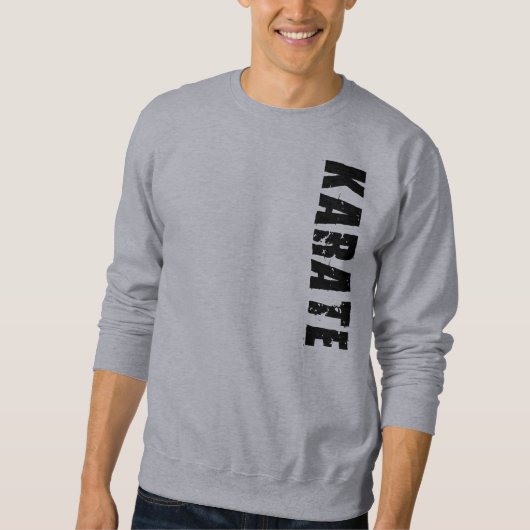 Karate-Sweatshirt Sweatshirt (Vorderseite)
